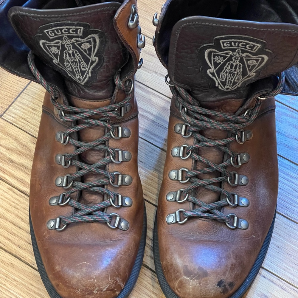 Authentic 2007 Gucci Leather Boots